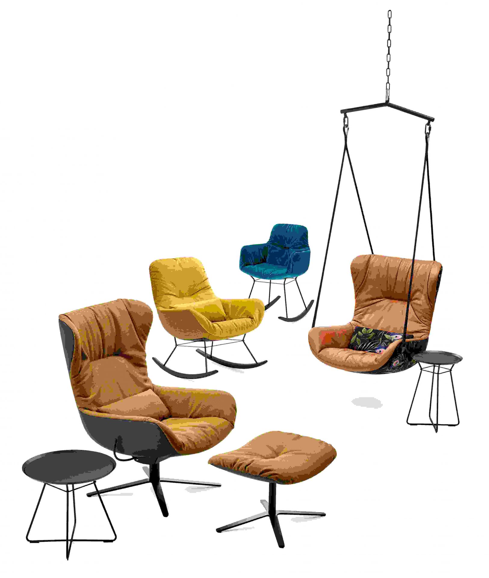 Leya wingback discount swing seat